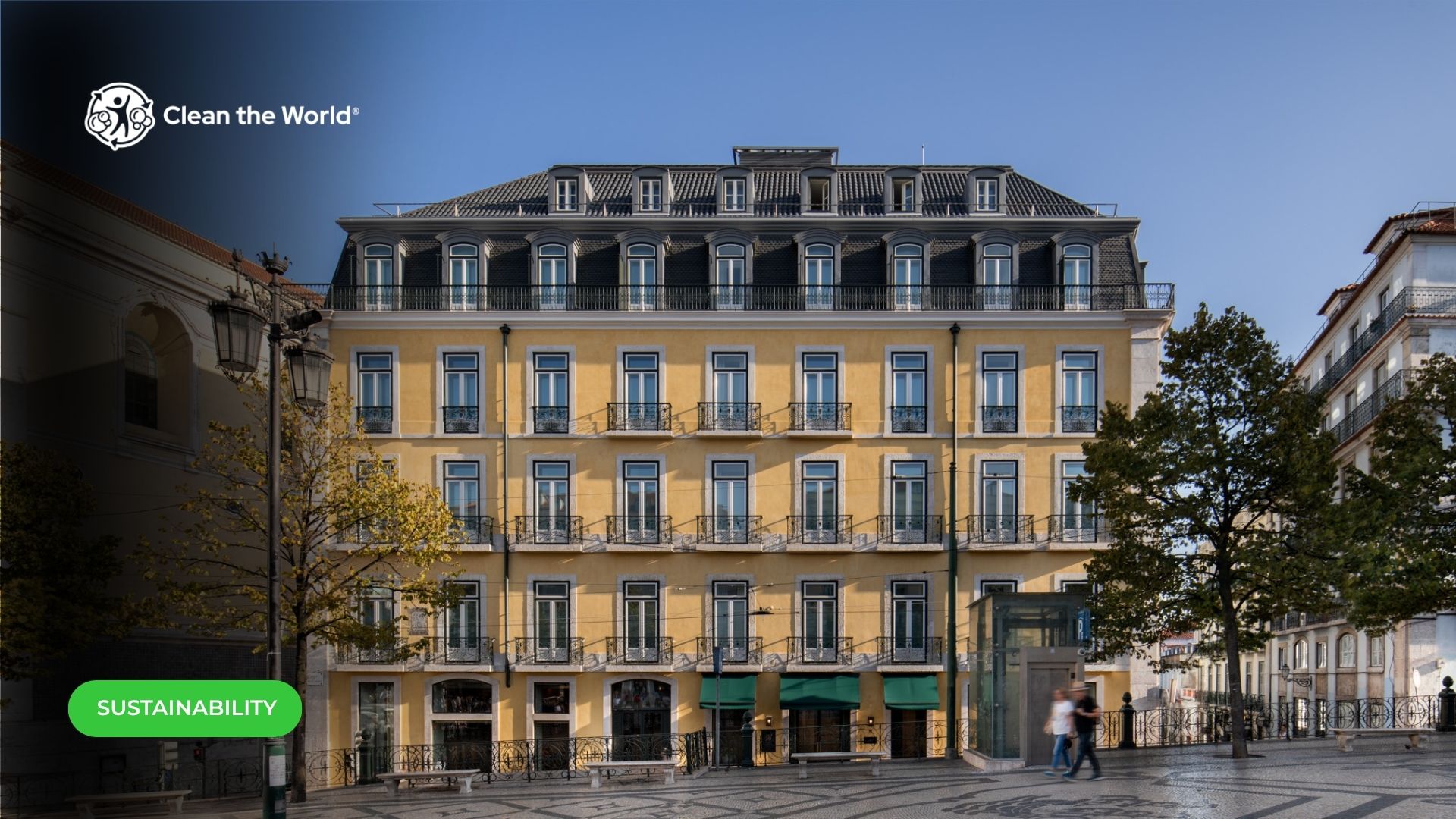 Clean the World sustainable hotel in Europe highlighting hotel sustainability, amenity recycling and measurable environmental impact